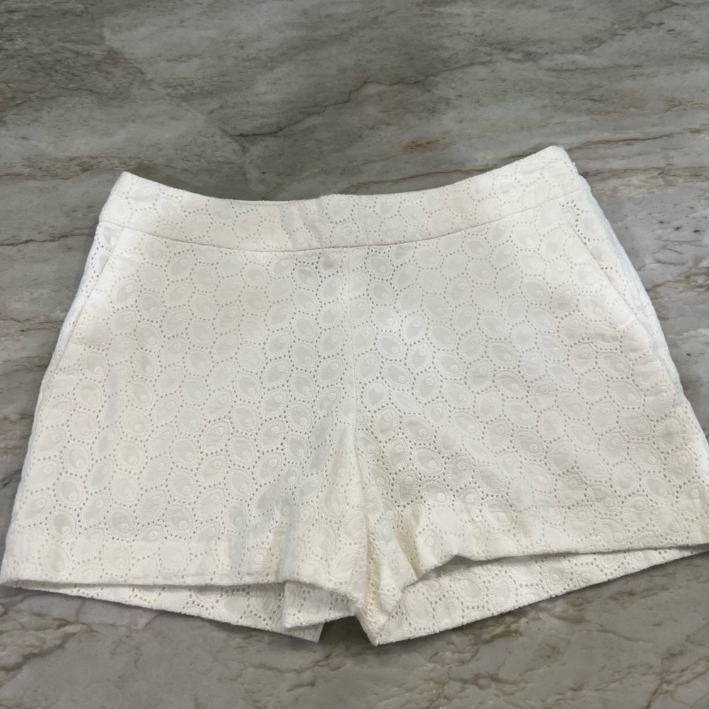 Banana Republic white lace shorts!